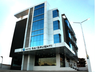Sai Srushti Hotel Shirdi Bagian luar foto